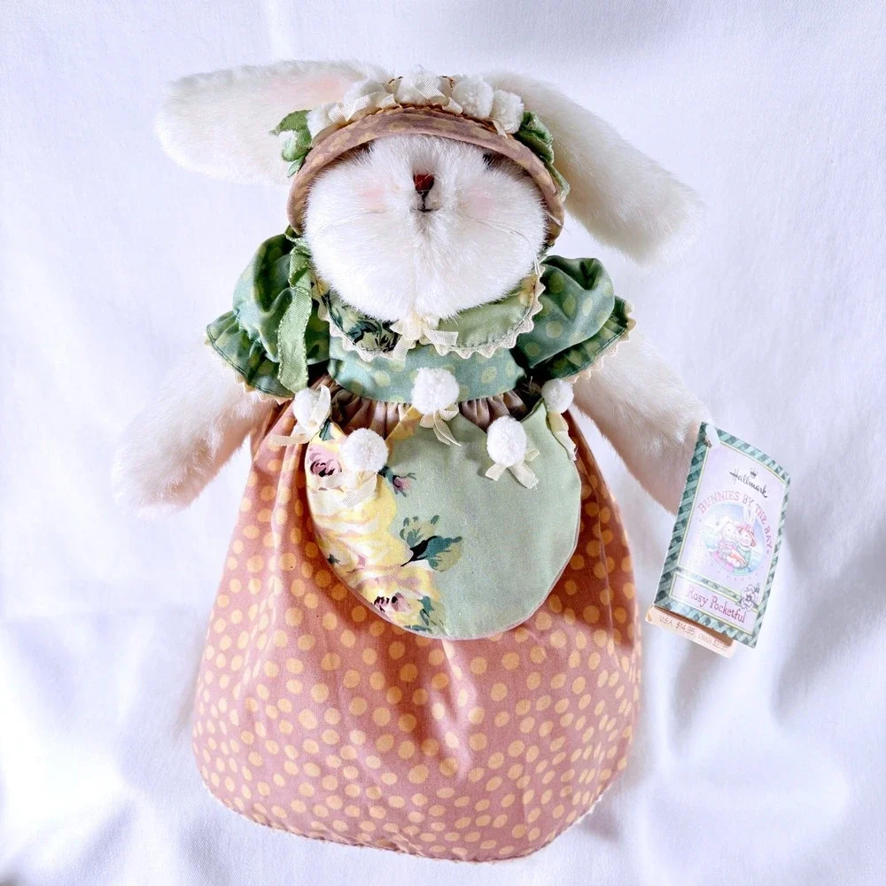 Vintage Hallmark Bunnies By The Bay Rosy Pocketful 12